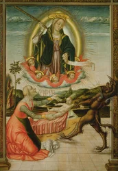 Dame der Erleichterung